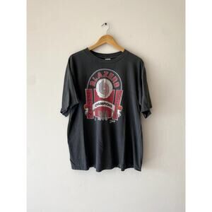 Vintage 1990 Salem Sportswear Portland Trailblazers Grey Tshirt Size 2XL